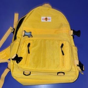 Yellow backpack